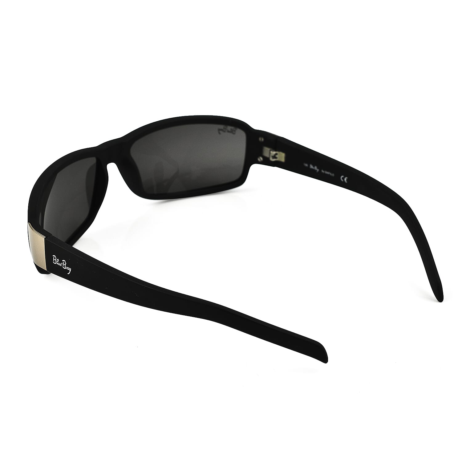 BLUEBAY Unisex Wrap Sunglasses - Matte Black