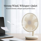 Stay-Cool Summer Bundle – 4L Portable Mini Fridge, Turbo Handheld Fan & Oxycool 8-Inch Rechargeable Fan