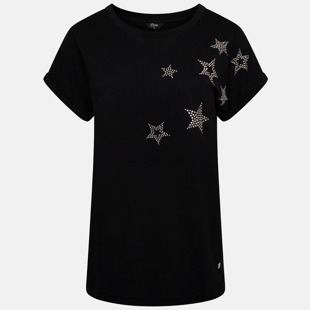 Emreco Start Stud T-Shirt (Size 20) - Black_7792968_1