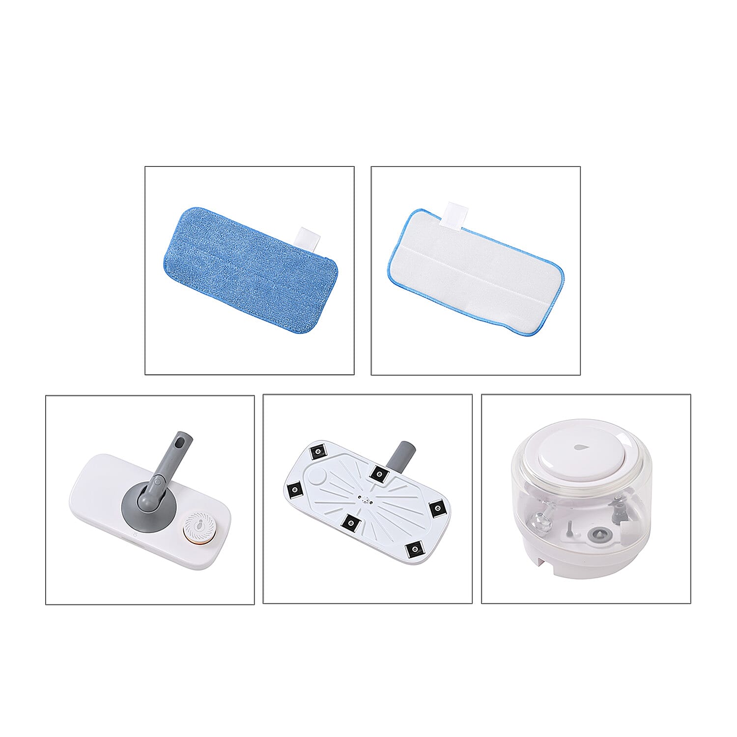 Homesmart Multi-functional Steam System with 380ml Water Tank (Power 1500W) - White