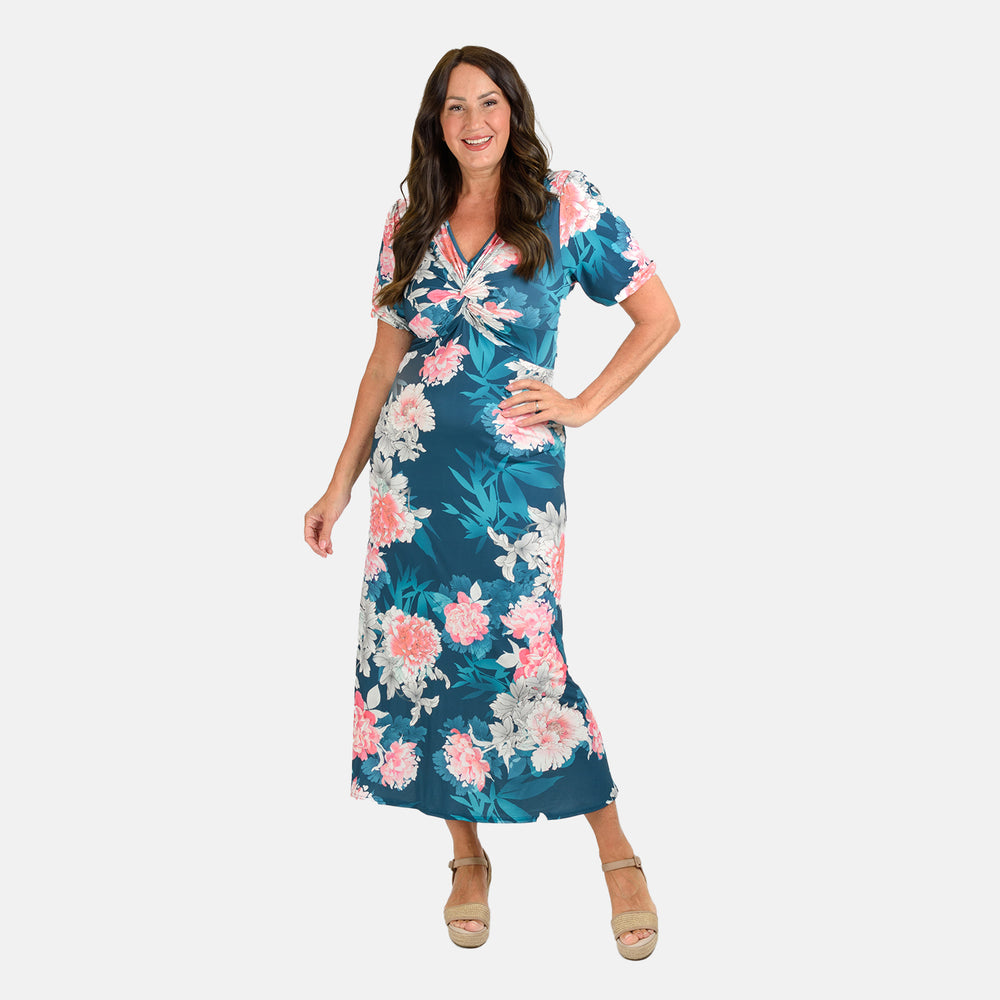 Polyester Maxi  - Aqua_7793943