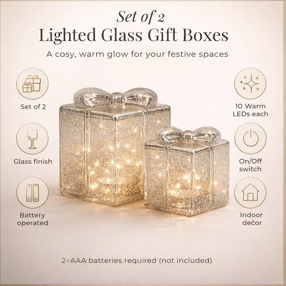 Set of 2 Lighted Gift Box for Christmas_7796733_1