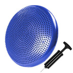 JLL Inflatable Balance Cushion for Fitness Core Training Agility Gym Workouts Yoga - Blue