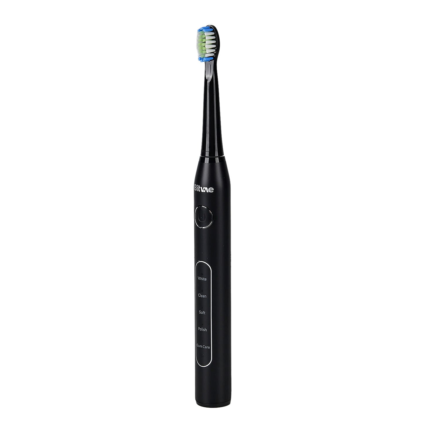Bitvae Sonic Electirc Toothbrush With 8 Heads - Travel Case, 5 Brushing Modes - Smart Timer - Black