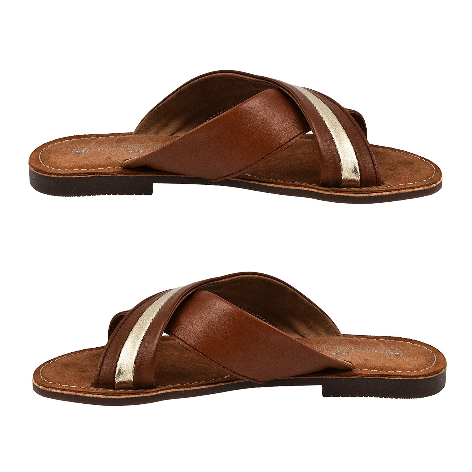 Maison Ladies Slipper (Size 6) - Tan_7798211_2