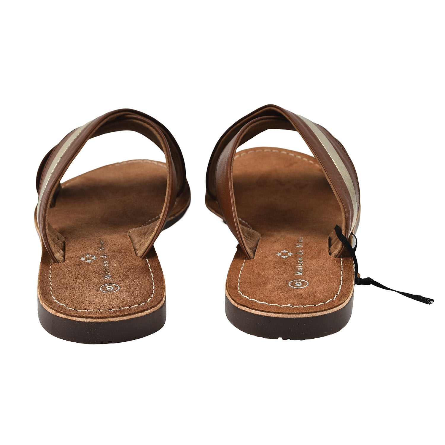 Maison Ladies Slipper (Size 6) - Tan_7798211_4