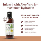 Caprea 3 in 1 Jelly Moisturiser Day & Night Mask - 50ml