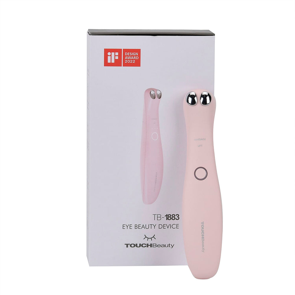 Back in Stock - TOUCHBeauty Eye Beauty Device (Electric Eye Lift Massaging Wand with Heat & Vibration Therapy - Pink