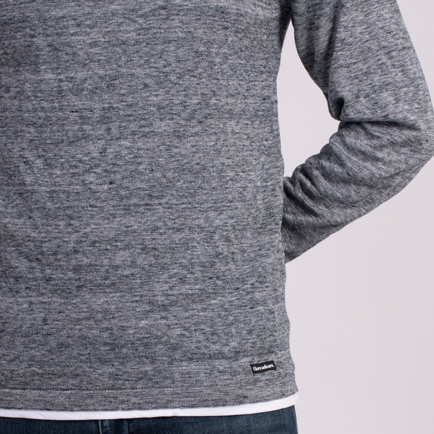Cotton Woven Jumper (Size L) - Grey_7812788_2