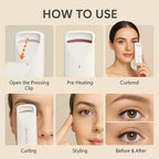 Beautech Quick Heated Eyelash Curler - White