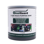 Omni Guard Water-based, Quick Drying - Low Odour Satin Finish Paint (1Lt) - Black