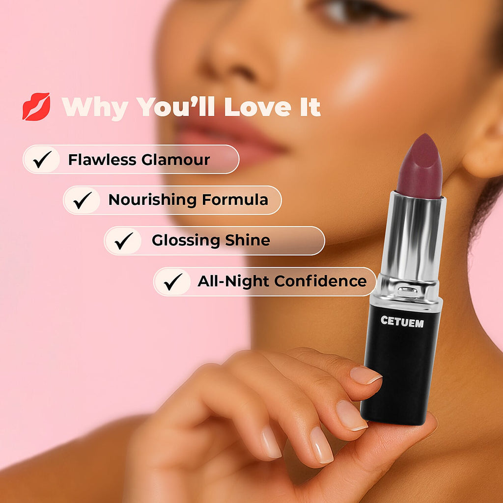 Cetuem Lipstick Trio Bundle Plums (Incl. Shade No. 43,50,102)