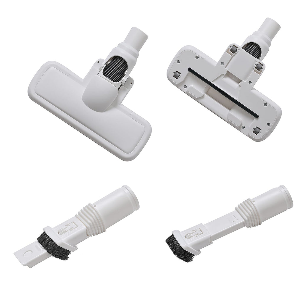 Handheld Vacuum Cleaner with Dust  Tank Storage Capacity and HEPA Filter (400W) - White