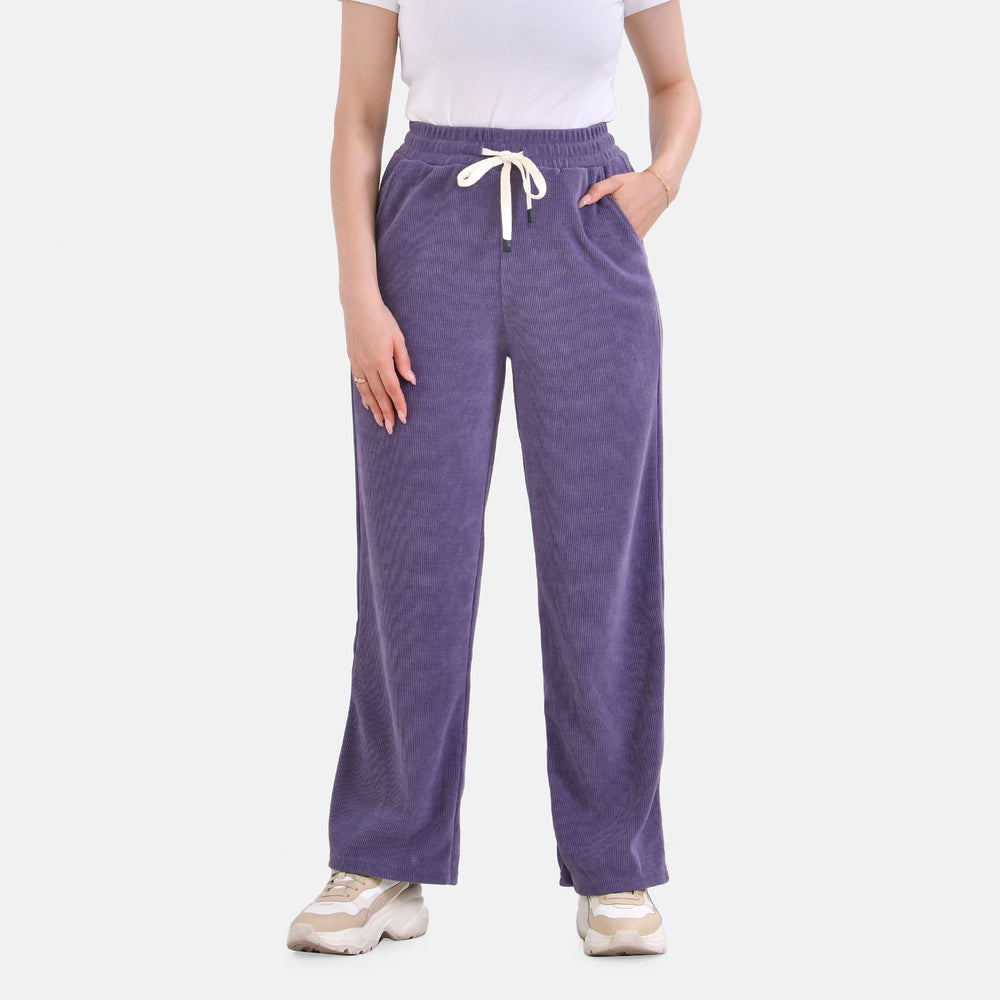 Tamsy Corduroy Trouser - Purple_7826539