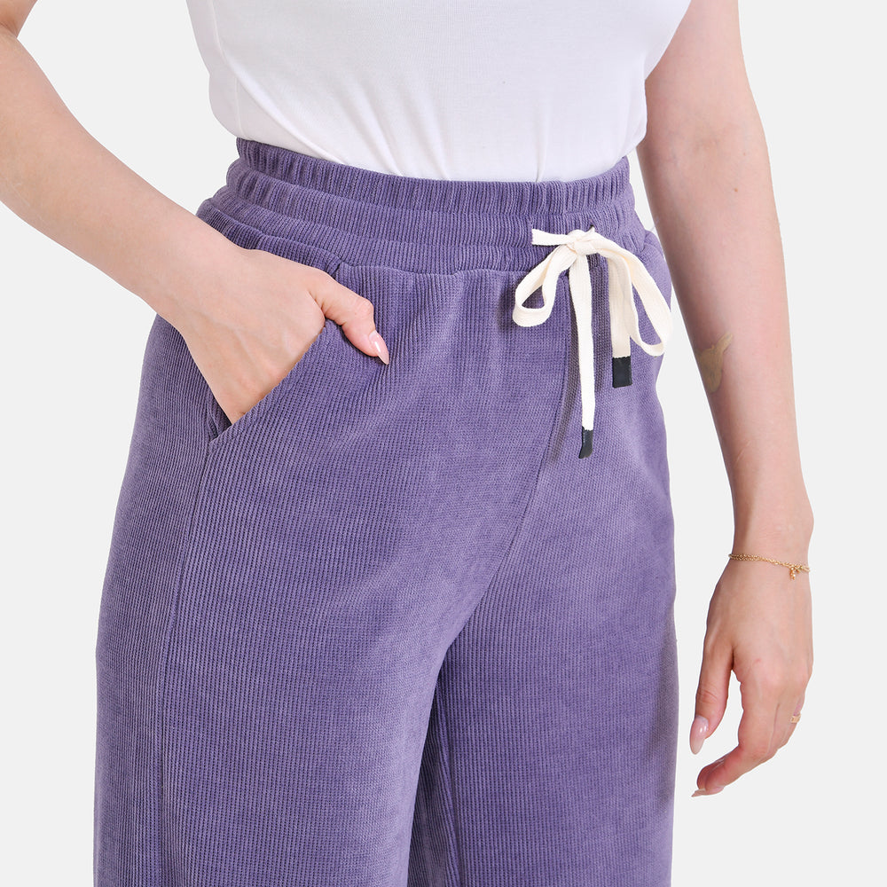 Tamsy Corduroy Trouser - Purple_7826539_4