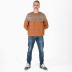 Cotton Jumper Size L- Brown_7827513
