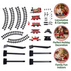 Christmas Tree Train Set Attaches To Your Tree with Realistic Sounds & Lights, Battery Operated.