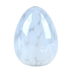 Ambient Egg Glass LED Lamp with String Lights (3xAAA Battery not inc.) - Light Blue