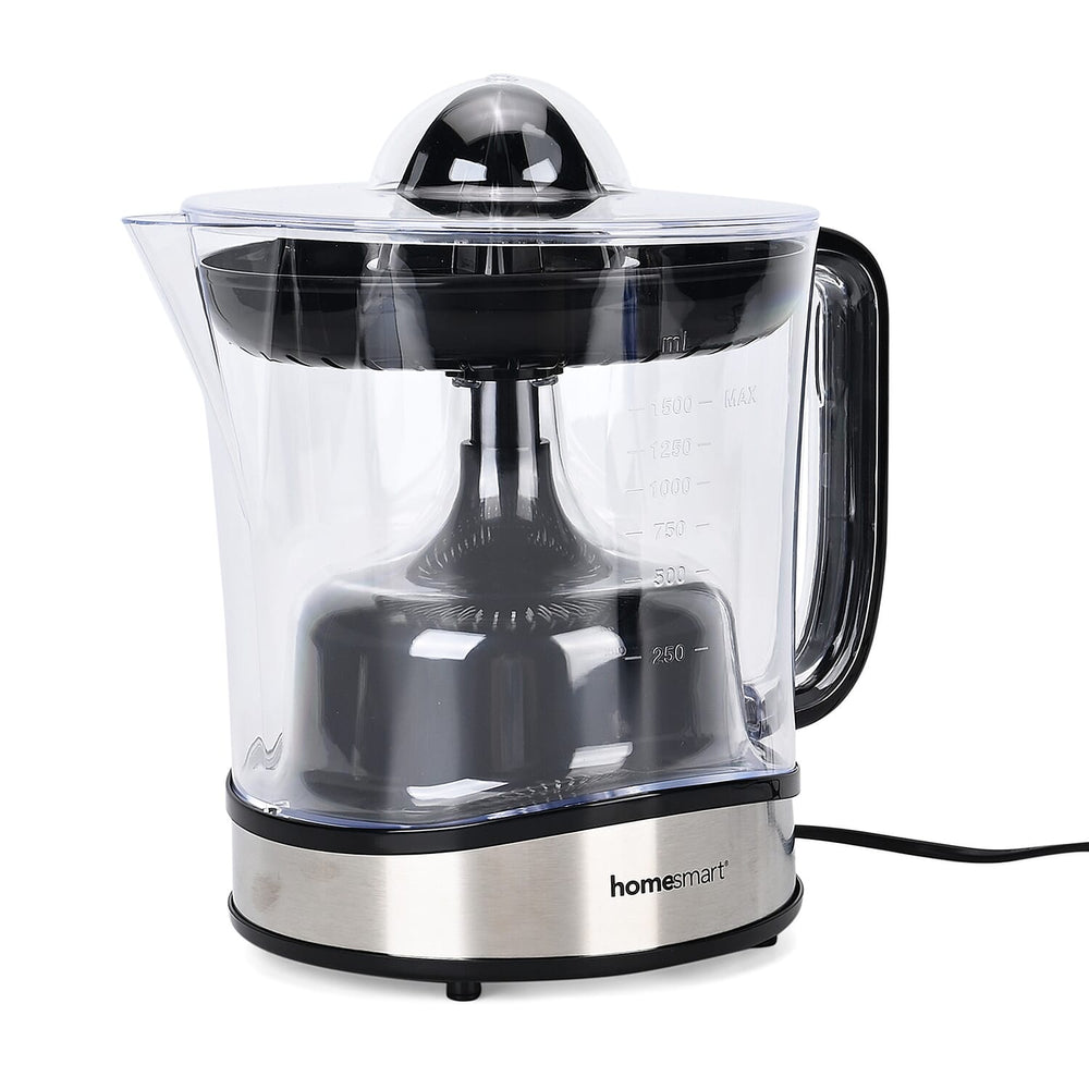 Homesmart Electric Juicer - 2 Squeezers, Pulp Filter, Large Jug, Anti Slip Feet