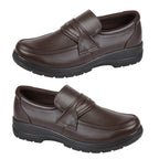 Charles Southwell DEREK Mens Wide Fitting Slip on Shoe (Size 6) - Brown_7839096