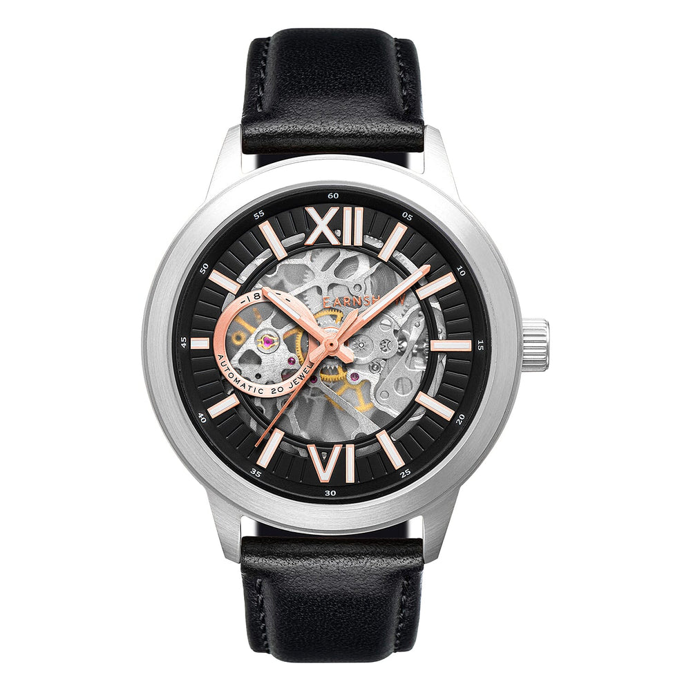 Thomas Earnshaw Automatic Mens Watch in Stainless Steel