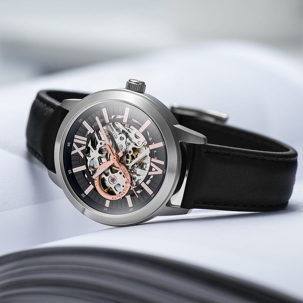 Thomas Earnshaw Automatic Mens Watch in Stainless Steel