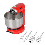 Multi-purpose Stand Mixer with 3.5L Capacity- Red