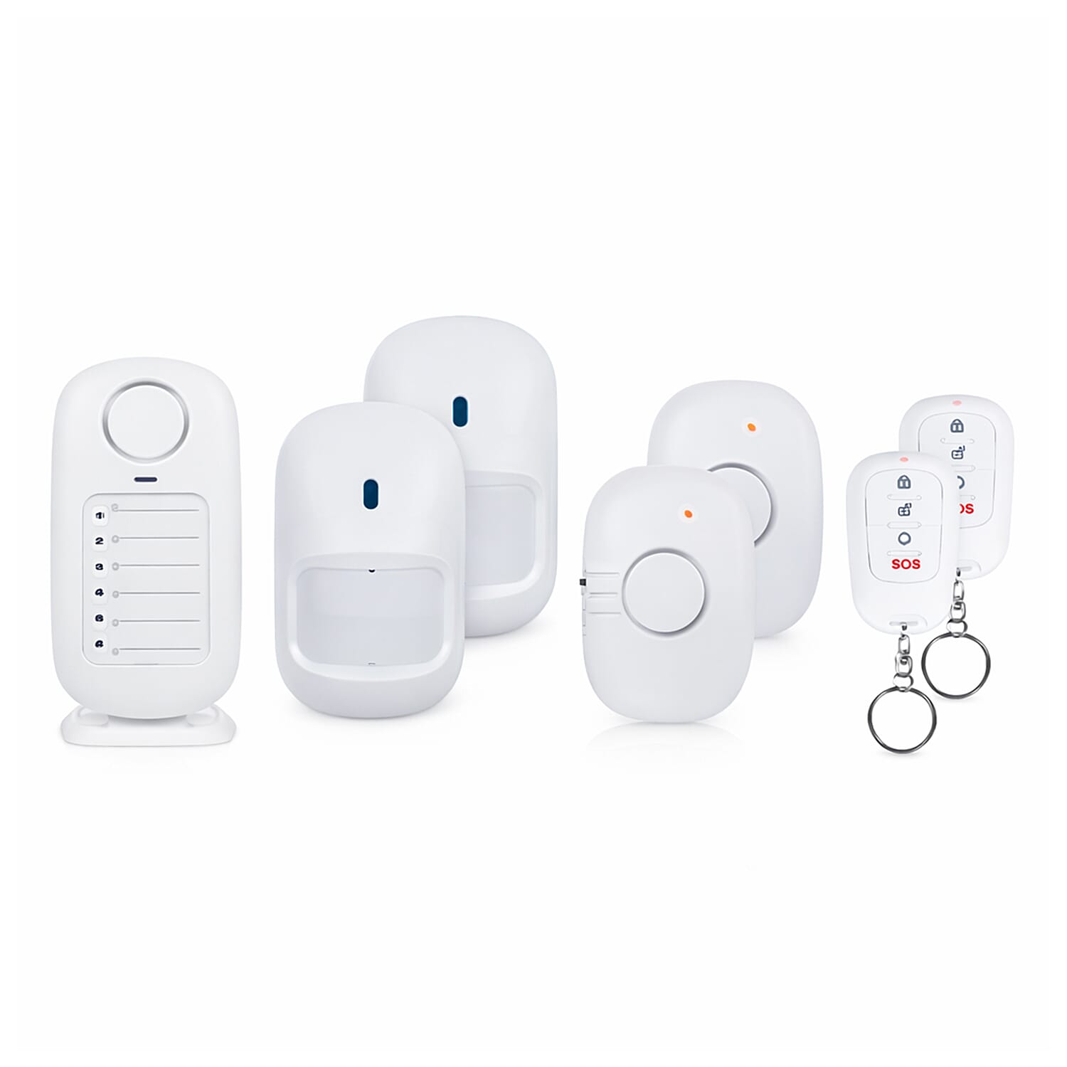 One Time Closeout Deal -- Smartwares Wireless Mini Alarm - White