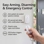 One Time Closeout Deal -- Smartwares Wireless Mini Alarm - White