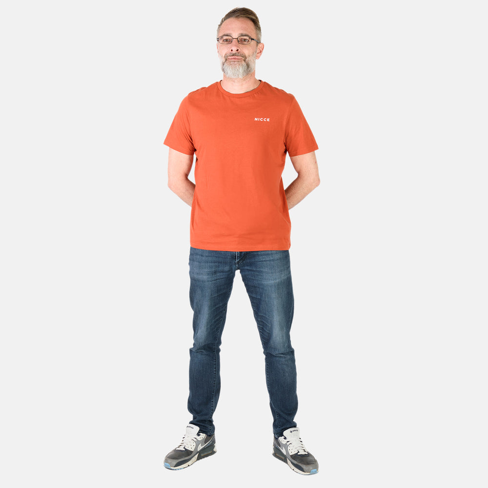 Set of 5 NICCE 100% Cotton Tee - Orange (Size L)_7848062_2