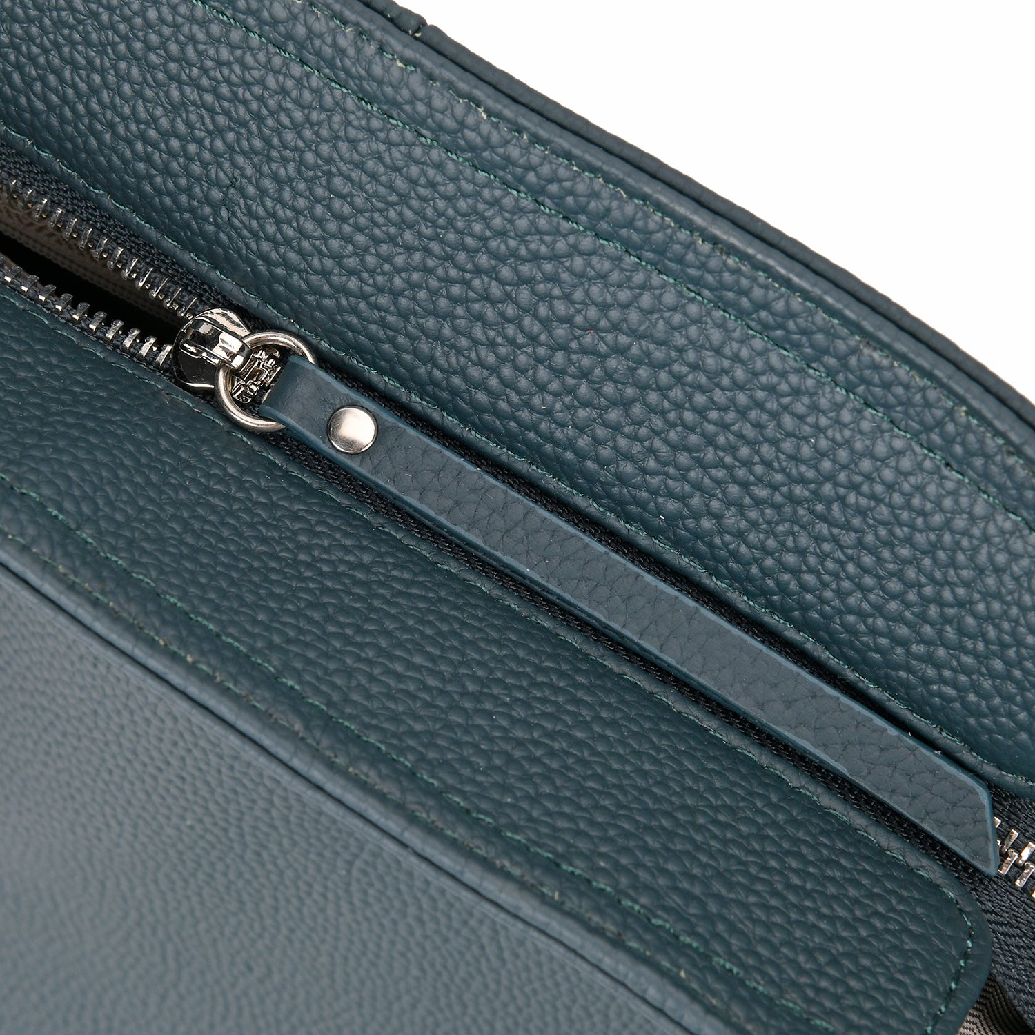 Designer Inspired- 100% Genuine Leather Oversized Tote Bag (Size 46x19x30 cm) - Teal_7850672_5