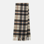 Stylish and Versatile Unisex 100% Wool Scarf - Grey_7853693_4
