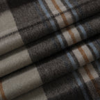 Stylish and Versatile Unisex 100% Wool Scarf - Grey_7853693_6