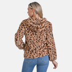 La Marey Plush Hoodie with Buttons (Size 20 to 22) - Brown_7854527_1