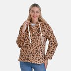 La Marey Plush Hoodie with Buttons (Size 20 to 22) - Brown_7854527_4