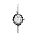 Royal Bali Collection Sterling Silver Tulangnaga Chain Bracelet Watch (Size - 8), Silver Wt. 15.84 Gms._7856836