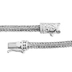 Royal Bali Collection Sterling Silver Tulangnaga Chain Bracelet Watch (Size - 8), Silver Wt. 15.84 Gms._7856836_6