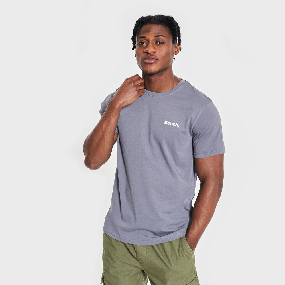 BENCH Pack of 5 Tee with Free Socks (Size L) - Multi_7859202_2