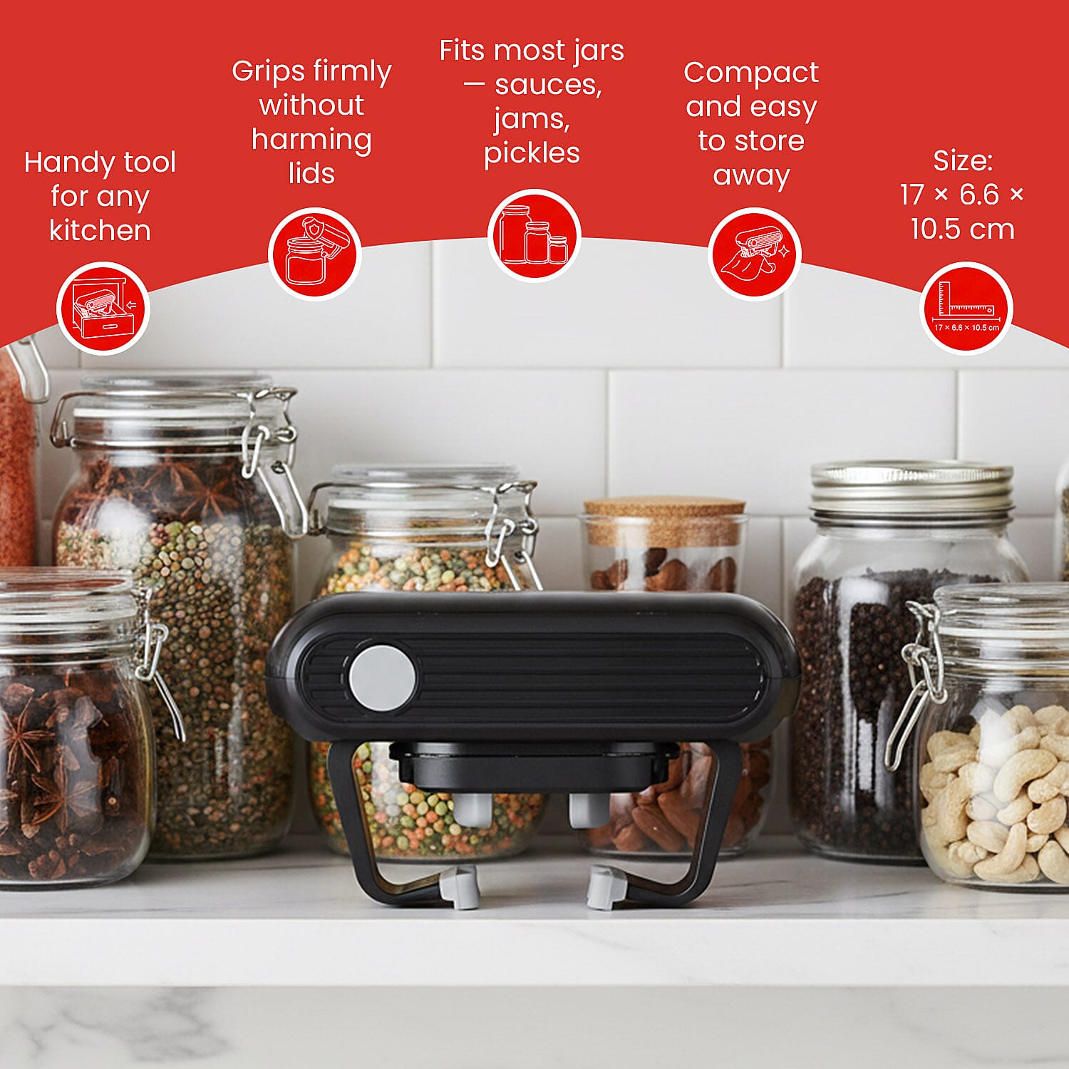 Twist Mate – Hands-Free Jar Opener