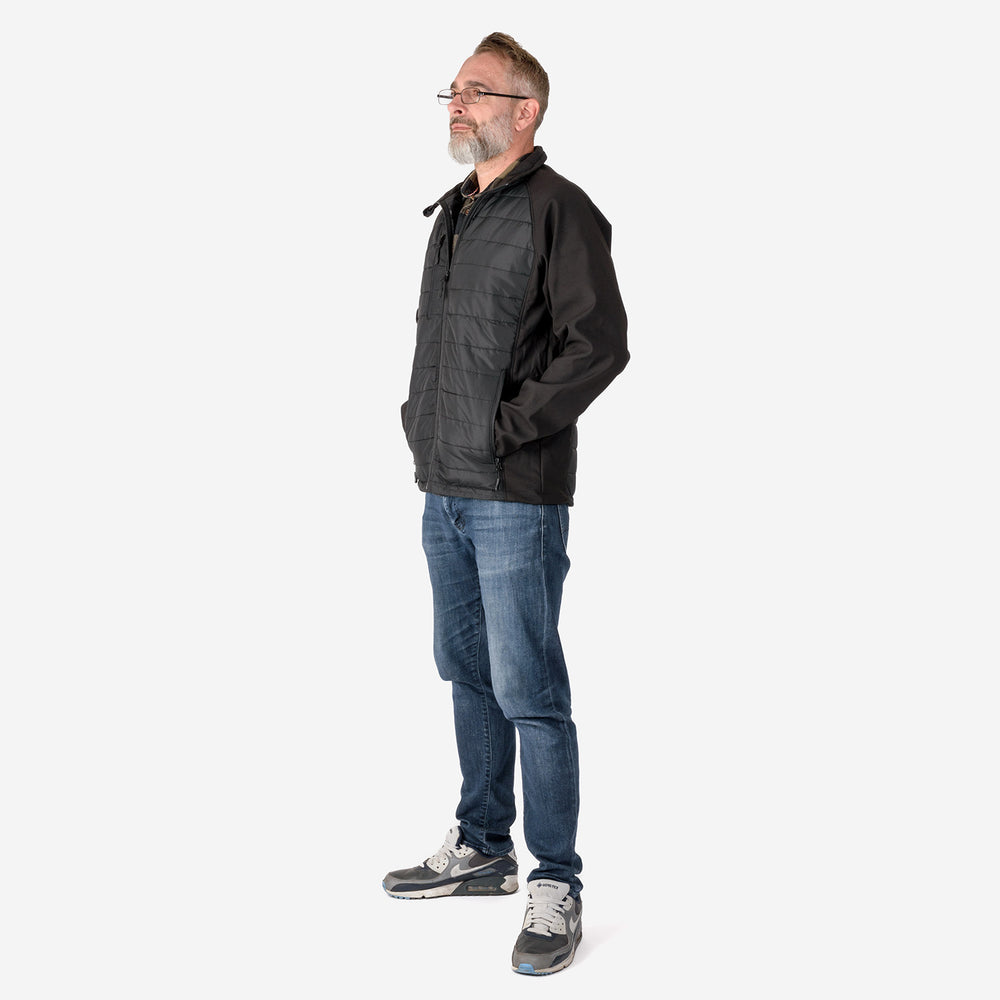 Charles Norton Woven Jacket (Size L) - Black_7875029_1