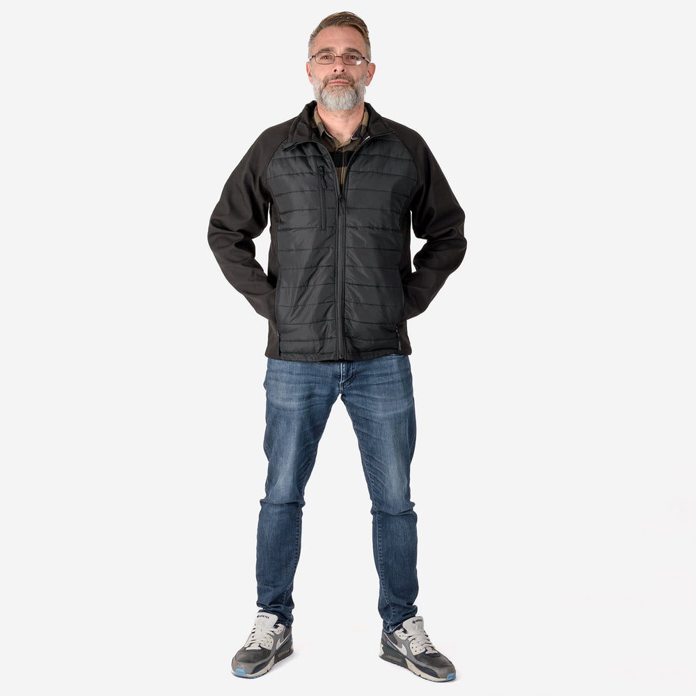 Charles Norton Woven Jacket (Size M) - Black_7875030