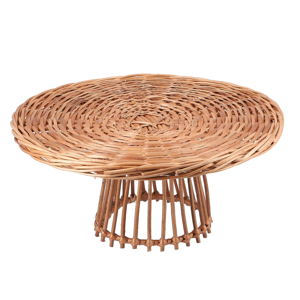 Handmade Sabai Grass Muffin Platter (Size 30x12x12 ) - Brown