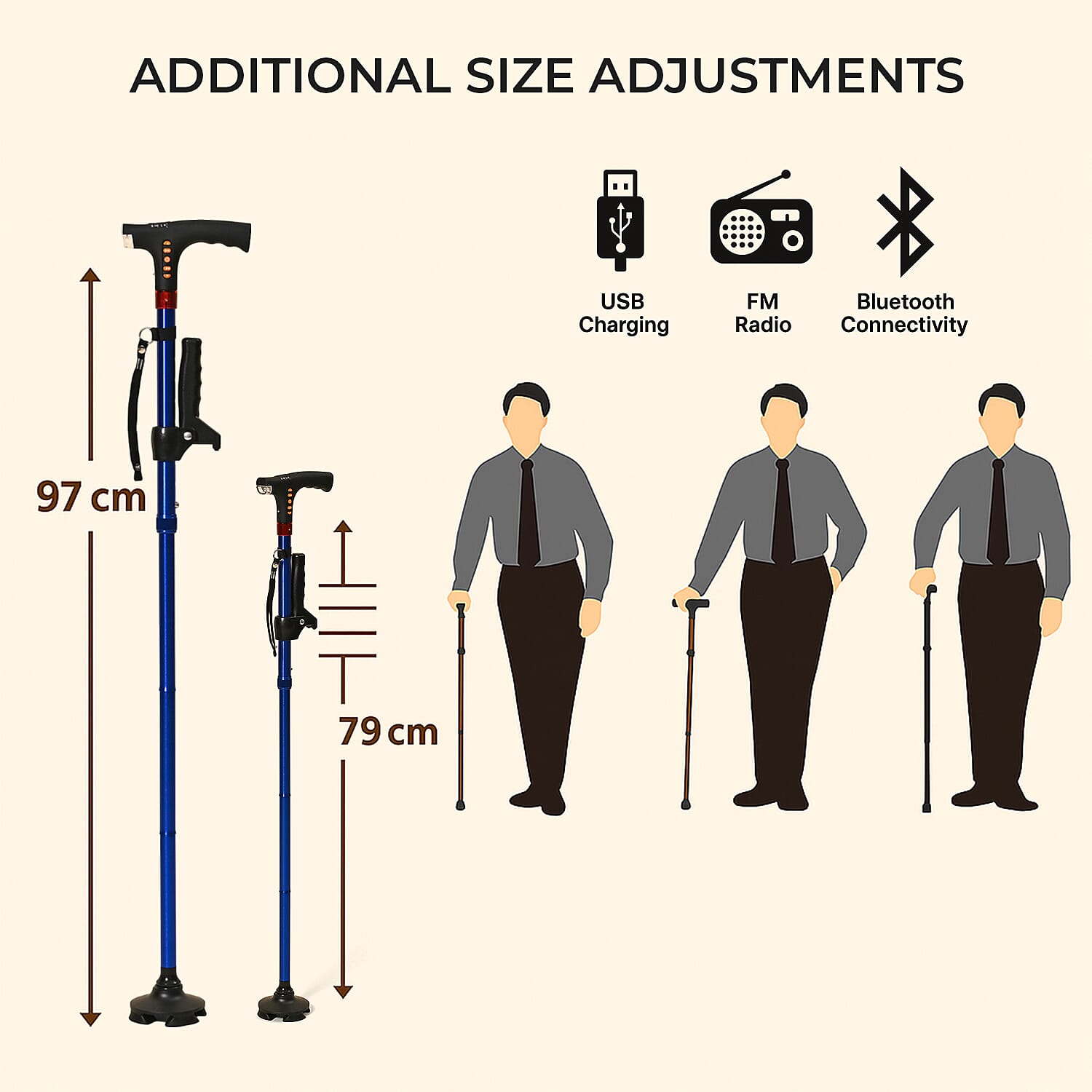 Your Perfect Companion for Safer Walking | Smart Walking Cane