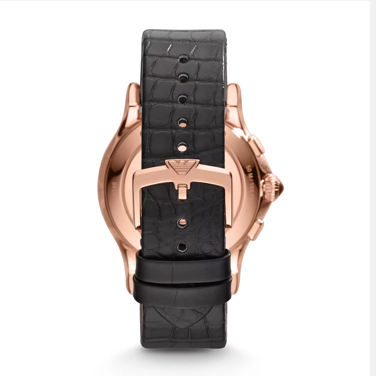 EMPORIO ARMANI Swiss Made Quartz Mens Watch in Leather_7887198_3