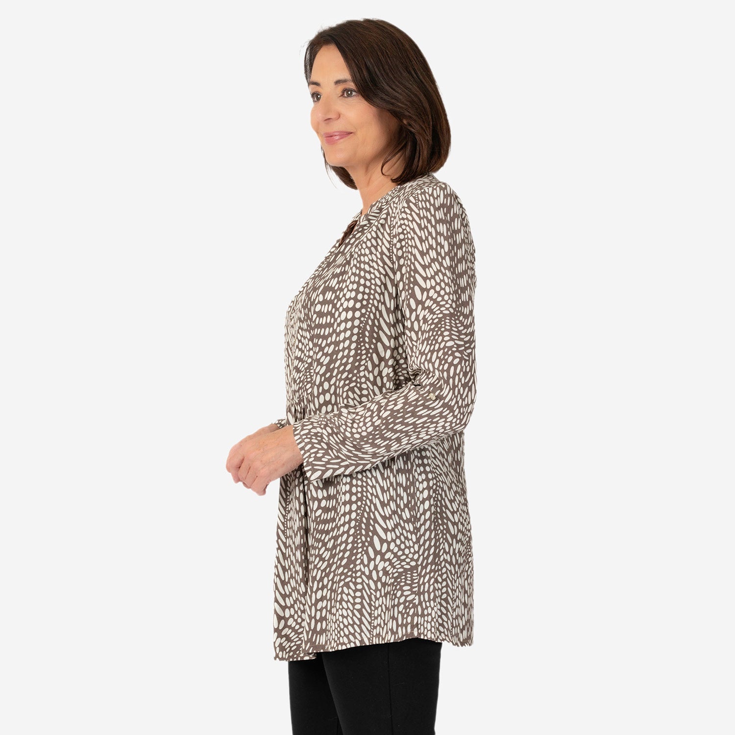 Emily waterfall blouse (Size 10) - MONO_7887833_2