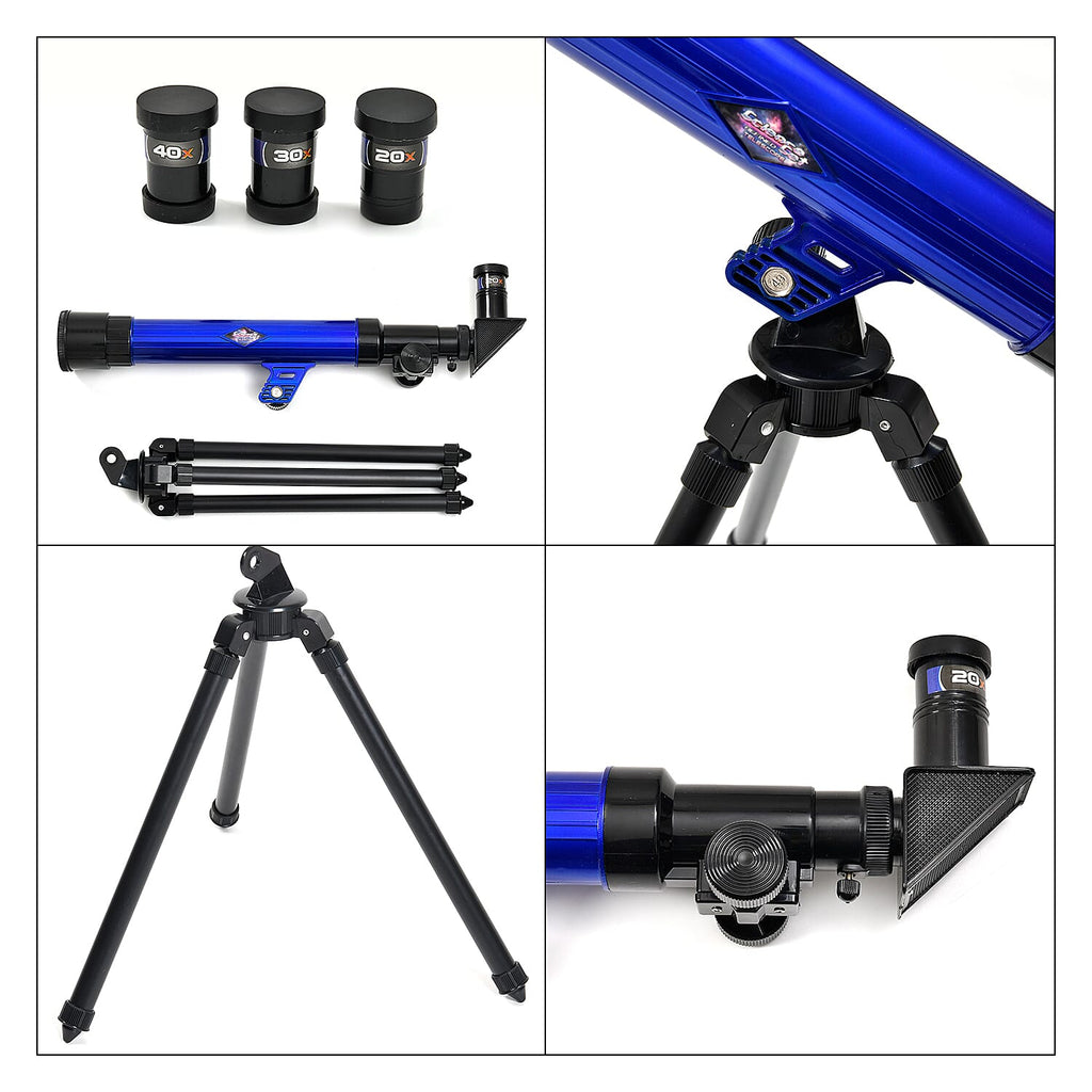Astro-Observation Telescope With 3 Different Magnifications 20x 30x 40x