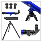 Astro-Observation Telescope With 3 Different Magnifications 20x 30x 40x