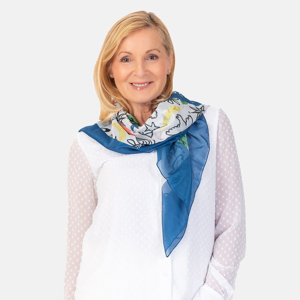 JC De Castelbajac Scarf With Gift Box