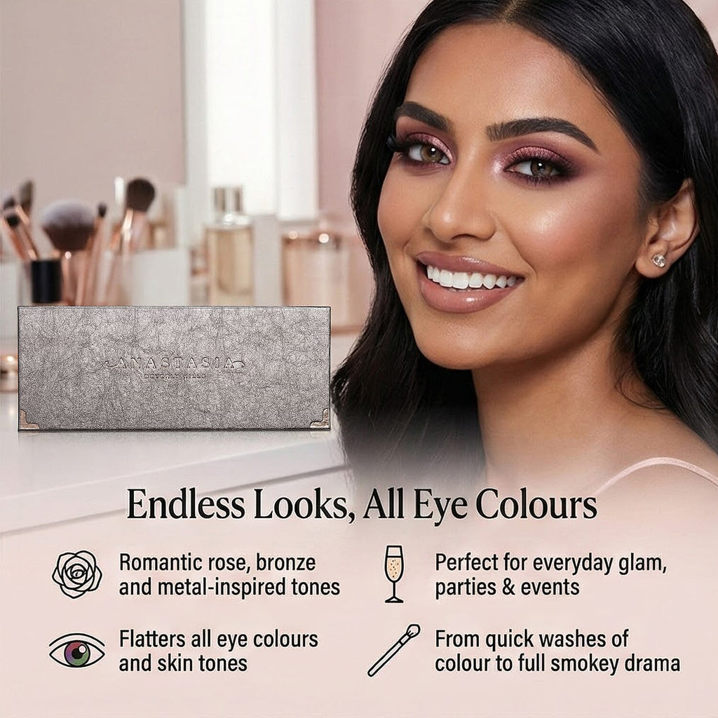 CLOSEOUT DEAL - Brand New Launch- Anastasia Beverly Hills Rose Metals Palette