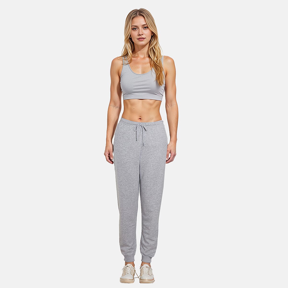 Charlotte West Ladies Cuffed Jogger (Size 20-22) - Grey